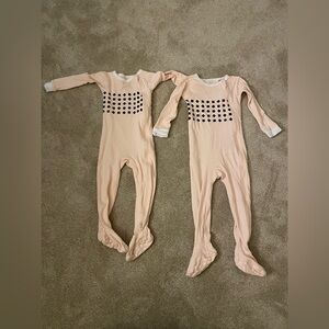 NWOT Two (2) Pack Nanit Breathing Wear Pajamas in Blush Pink